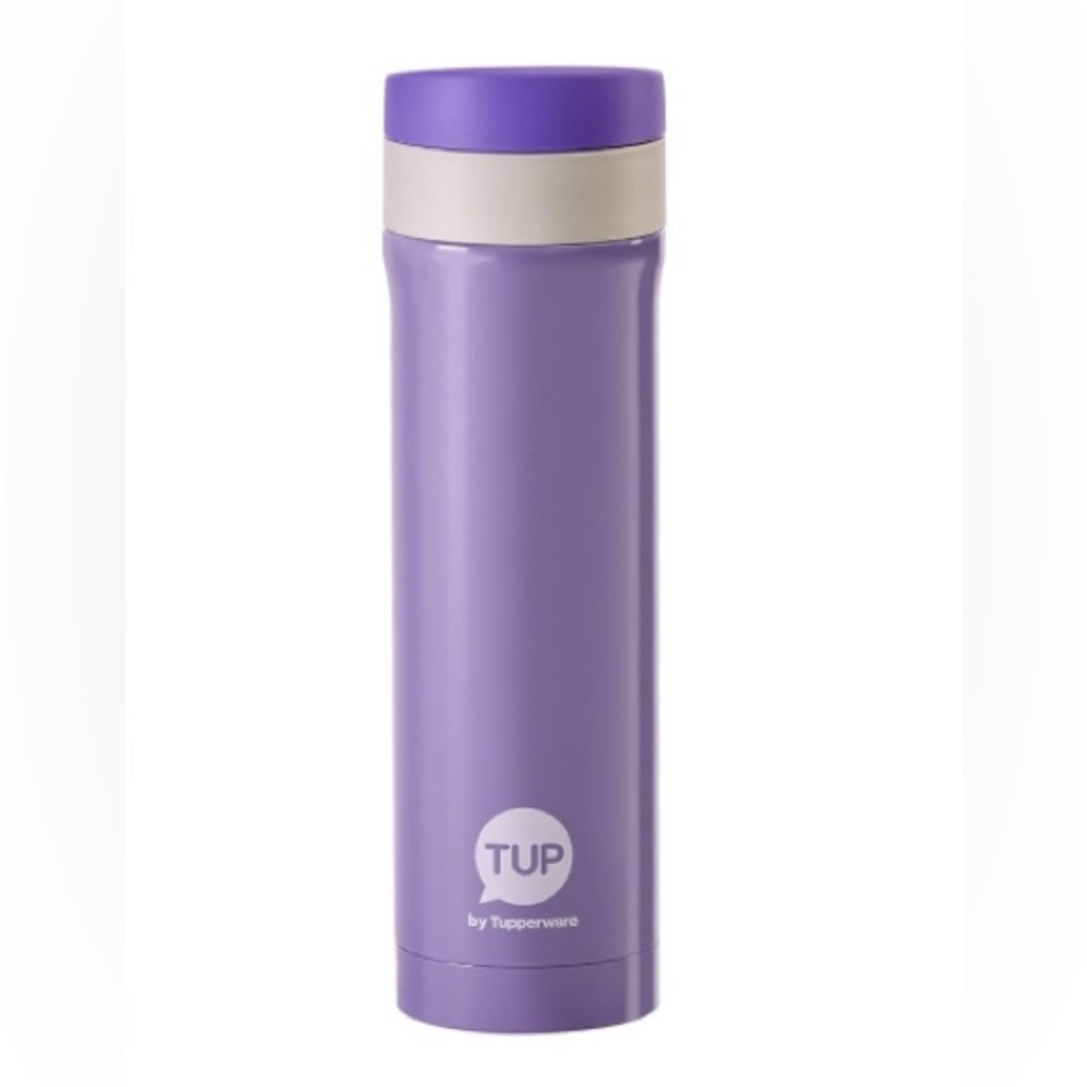 Tupperware Easy Open Thermal Flask Purple Color